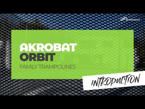 Akrobat Orbit trampoliini 335x244cm turvaverkolla